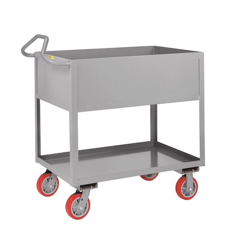 Little Giant 3600 lbs. Capacity, 12" Deep Top Shelf, 24" x 36" Shelf Size, Ergonomic Handle ENDS2436X12-6PY